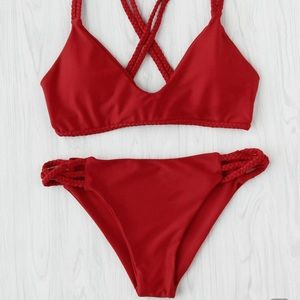 Red bikini